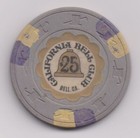 California Bell Casino  25 Chip