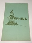 Rare Antique   Vintage American Tophill Restaurant Menu  Cheap Prices  Us 1920 s