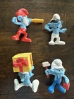 2011   2013 Mcdonald s Happy Meal Toys The Smurfs Pvc Figures Lot Of 10 Papa