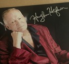 Hugh Hefner  died 2017  Playboy Magazine Founder Signed Autographed Photo Bas Sr
