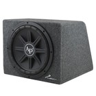Audiopipe Bass Package Single 12  500w Rms Subwoofer Sealed Enclosure W  Amp  