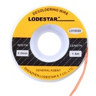 2 Rolls 2mm X 5ft Desoldering Braid Wick Solder Remover W  No Residue Rosin Flux