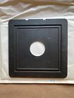 Cambo Sc Flat Metal Lens Board 6 375  X 6 375   For Large Format Photo Cameras  