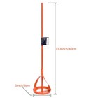 16 Paint   Mortar Mixer Paddle Zinc Plated Steel For Grout Mud Cement Compound