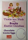 1960s Vintage Easter Decor Vintage Sign Brach s Easter Candy Advertising Sign