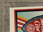 Obey Shepard Fairey Imperial Glory 2013 Offset Open Edition Signed
