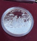 1989 Canada Mackenzie River Bicentennial - Silver Proof Silver Dollar Coin Coa