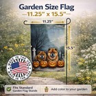 Caroline s Treasures Chow Chow Spooky Halloween Garden Flag Dac2034gf