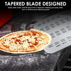 Pizza Peel     12   Aluminum Perforated 12 Inch Pizza Peel  Black