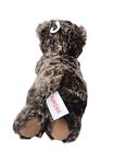 Aurora Brown Bear Cub Laying Down Soft Plush Stuffed Animal 7  Nwot