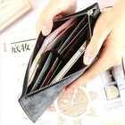 Ladies Faux Leather Purse Long Card Package Wallet Phone Holder Clutch Handbag