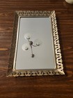 Vtg Hollywood Regency Mirror Vanity Perfume Tray Filigree Ornate    15 X 10 Vguc