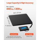 Uimoso 440 Lbs Digital Shipping Scale With Dual Precision For Postal And Freight