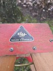 Vintage Adirondak Peters Wood Childs Snow Sled Wood Runners Gloversville Ny