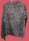 Cynthia Rowley Purple Marble Complete Pajama Set  top And Bottom 