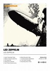Led Zeppelin Album Poster 20x30  Custom Music Canvas Poster