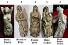 5 Figurehead Nautical Marine Mermaid Statues Busts Pirate Sailor Boat Sea Navy