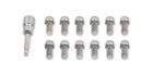 Mr  Gasket 2230g Headlock Locking Header Bolts - 3 8-16 X 3 4 Inch - Set Of 12