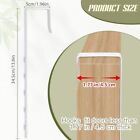 Over-the-door Mirror Hanger  Adjustable 13 6 In Door Mirror Hanger With White