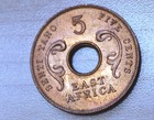 1964 British East Africa 5 Cents