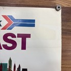 Vintage Original 1970 Amtrak Travel Poster East By David Klein 39 5   read Desc