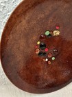 Enamel On Copper Abstract Mcm Trinket Dish Bowl Ooak Vintage