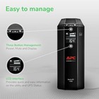 Apc Ups 1500va Ups Battery Backup And Surge Protector  Bx1500m Backup Battery   