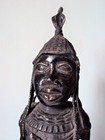 Antique Benin Yoruba Oba King African Carving Statue Xrare  