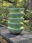 Vintage Holt Howard Cantaloupe Melon Fruit Bowls Set Of 5