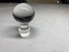 Vintage Clear Glass Bottle Stopper