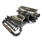 Ca 1907 Excellent Commercial Visible No 6 Typewriter Antique Vtg Rare