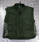Genuine Military Issue 1980 s Idf Flak Vest Cover Overdyed Od Green Airsoft L xl