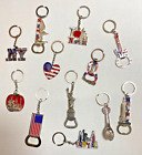  1 Each  free Shipping 12 Pc New York City Metal Keychains  Souvenir Gift Set