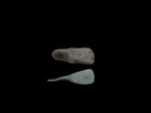 Ancient Celtic Pair Of Bronze Ax Amulets  Authentic Ancient Pendants