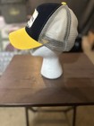 Corona Extra Trucker Hat Snapback Navy Yellow Mesh Back Beer Promo Cap