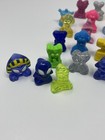 Vintage Gogo Crazy Bones Plastic Figurines Mixed Lot Of 43 Toys Multi Color