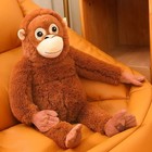 Punch Orangutan Djungeskog Brown Plush 26in Punch Monkey Plush