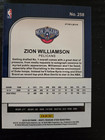 2019-20 Nba Hoops Premium Stock Zion Williamson Purple Disco Prizms Rc  258 Duke