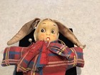 Vintage Porcelain Head Doll Pin Cushion