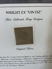 Wright Ex  vin Fiz  Orignial Fabric Swatch Smithsonian Institute