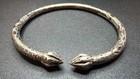 925 Sterling Silver Antique Engraved Floral Bangle Bracelet Vintage 48 58 Grams