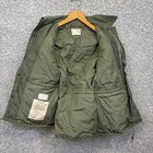 Vintage Us Army M-1951 Field Coat Mens Xs Green Og-107 Jacket 50s Cold Weather
