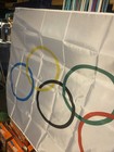 Olympic Games 3    X 5    Flag Olympic Rings International World Banner Flag New 