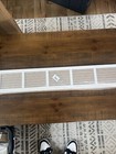 Hart   Cooley Baseboard Return Air Grill Cover Steel White 30  X 4  650 Series
