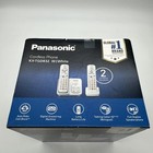 Panasonic Kx-tgd832w White Dect 6 0 Expandable Cordless Phone System New In Box