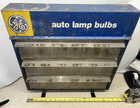 Vintage Ge Auto Lamp Bulbs Store Display Cabinet Case - With All Drawer Dividers
