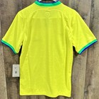 Nike Brazil 2022-2023 Home Soccer Adult Jersey Yellow Dn0680-742 Men Size Medium