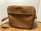 Vtg 70s Samsonite Silhouette Profile Vinyl Weekender Bag W shoulder Strap  