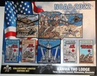 Kanwa Tho Oa 636 Bsa 2022 Noac 11-patch Us Army Military Desert Storm Set 91 100