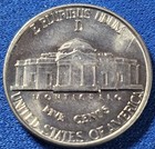 1943 D Jefferson War Silver Nickel From Bu Unc Roll
